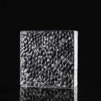 Batu Bata Kaca Padat Transparan Ultra untuk Kamar Mandi, Anti Lembab, Partisi Kaca Kristal Transparan 150x150x50mm