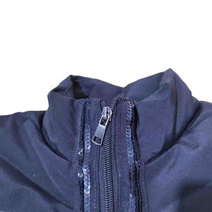 Vestes en coton à manches courtes pour femmes, vestes matelassées en duvet pour femmes, vestes d'hiver chaudes et épaisses, vestes bomber matelassées - Product Image 6