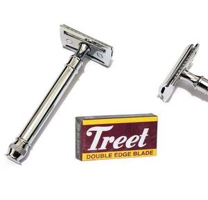 Maquinilla de Afeitar de Doble Filo Obexa OBT-36514, Cuerpo de Acero Inoxidable Hecho con Material de Latón - Product Image 3