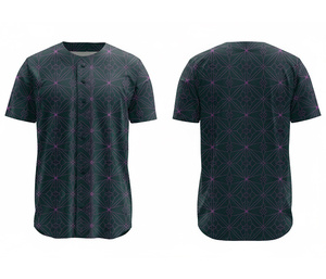 เสื้อเบสบอลแบบซับลิเมชั่นระดับมืออาชีพ ผ้าคุณภาพพรีเมียม |   ชุดเบสบอลทีมพร้อมโลโก้และหมายเลขแบบกำหนดเอง - Product Image 2