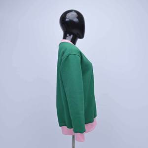 Sudaderas para hombre, sudadera verde con bordado estilo streetwear, diseño único, ropa personalizada, fábrica de ropa al por mayor - Product Image 4