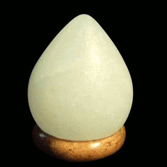 Sel de l'Himalaya blanc USB en forme de goutte d'eau, LED à sept couleurs changeantes, qualité alimentaire raffinée, emballage en bouteille - Product Image 2