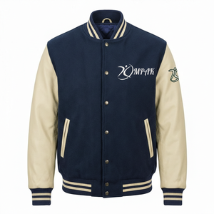 Chaqueta de Invierno con Capucha, Ecológica, de Poliéster/Algodón, para Estudiantes de Secundaria, con Calefacción Frontal, Estilo Americano Profesional - Product Image 1