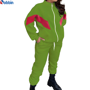 Chándal Deportivo de Invierno Reversible 2 en 1 para Mujer, Personalizado, de Poliéster/Algodón Ecológico, Estilo Hip Hop, Superventas - Product Image 2