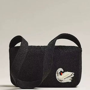 Elegante Bolso de Mano con Cuentas de Perlas y Cadenas para Bodas, Fiestas y Eventos, Hecho a Mano por Tradebyd - Product Image 1