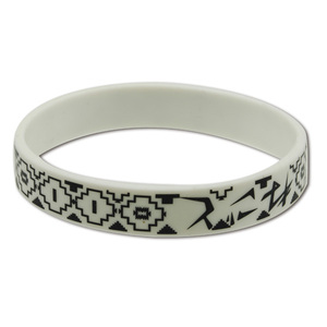 Pulsera de silicona estampada, fabricante de pulsera - Product Image 3