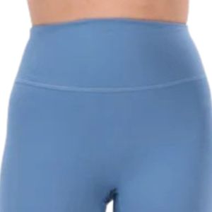 Leggings Largos de Cintura Alta Color Azul Cielo para Mujer, Pantalones de Yoga Elásticos y Ajustados para Entrenamiento, Running, Fitness, Gimnasio y Uso Casual - Product Image 2