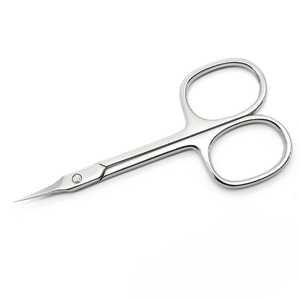 Professional High Quality Curved Stainless Steel Beauty Cuticle Nail Scissors Sharp Tip Right-Handed Wholesale Manicure Pedicure - Product Image 6
