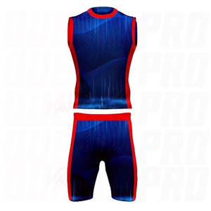 Tenue de football 7 contre 7 sublimée, ensemble maillot et short de compression, personnalisable pour équipe de flag football avec sac de sport - Product Image 4