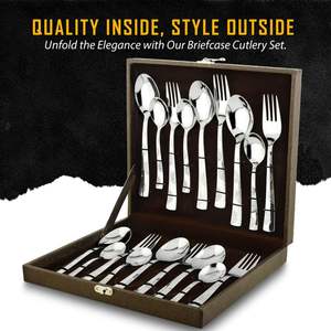 premium spoon fork set for dining table wedding gift luxury <b>cutlery</b> set royal style <b>gold</b> flatware set dining <b>cutlery</b> odern <b>gold</b> - Product Image 2