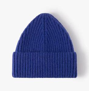 Unisex Solid Color Ribbed Breathable Waterproof Adjustable Beanie Hat 100% Polyester <b>Winter</b> <b>Cap</b> Street Style Adult Size 56-58CM - Product Image 5