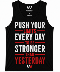 Venta al por Mayor de Camisetas sin Mangas para Hombre de Alta Calidad, Personalizadas con Serigrafía Frontal, 100% Algodón y Poliéster, Secado Rápido, Ropa Deportiva para Gimnasio - Product Image 1