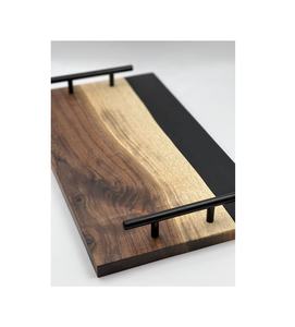 Venta al por mayor bandeja desechable de madera natural para servir comida en restaurante en casa para utensilios de cocina - Product Image 6