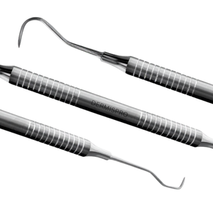 เครื่องมือขูดหินปูนแบบด้ามจับกลวงสีเงิน ขนาด 7 นิ้ว ยี่ห้อ Dental Sickle Scaler Towner Jacquette U15 33 แบบสองด้าน สำหรับขูดหินปูนบริเวณฟันหน้า - Product Image 6