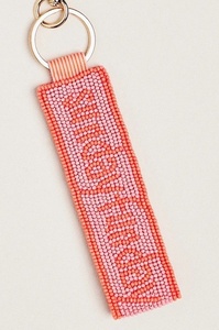 Export Quality TEXAS Game Day Sports Wristlet Custom Team Fan <b>Key</b> Holder Fabric Adjustable College University Keychains Events - Product Image 3