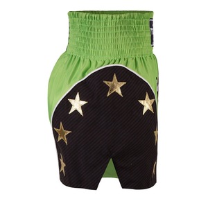 Concevez vos propres shorts de Muay Thai personnalisés imprimés, 100% polyester satiné, patchwork brodé personnalisé, short de MMA Muay Thai Kickboxing - Product Image 2