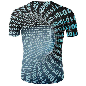 Camiseta Personalizada con Estampado por Sublimación para Hombre, Cuello Redondo, Corte Regular, Manga Corta, Informal, 100% Poliéster, Secado Rápido, Ecológica - Product Image 5