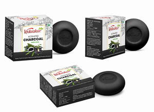 Activated Charcoal Bar <b>Soap</b> for Face Cleansing - Product Image 4
