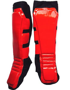 2026 OEM Nuevo Diseño de Moda, Mejor Calidad, Venta Caliente, Almohadillas de Lucha Libre Personalizadas al por Mayor Hechas en Pakistán, NEGRO con LATERALES ROJOS - Product Image 1