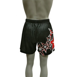 Custom Sublimation <b>Men's</b> Shorts with Breathable Soft Mesh Zip Pockets Durable Knitted Weaving Drawstring Closure Casual Style - Product Image 3