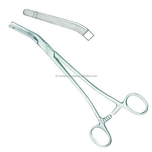 Pinza manual reutilizable de acero inoxidable A-1 VERITAS Garland de 21 cm para oftalmología y arterias |   Portaagujas - Product Image 4
