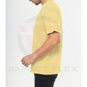 Camiseta de Algodón 100% de Alta Calidad con Logotipo Personalizado, Camiseta Lisa de Gran Tamaño con Hombros Caídos para Hombre, Estilo Urbano - Product Image 6