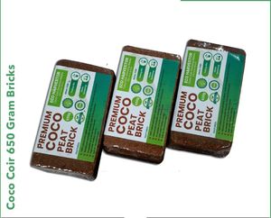 Proveedor de cantidad a granel de alta calidad, turba de coco o hueso de coco, bloque de 650 gramos para jardinero aficionado - Product Image 3