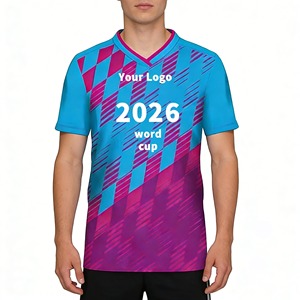 Camiseta de Fútbol Personalizada con Serigrafía, 250GSM, Ecológica, Talla Grande, Selección de Brasil 2026, Copa Mundial de Fútbol, Transpirable, Poliéster, OEM - Product Image 4