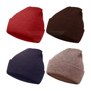 Winter Warm Soft <b>Beanie</b> <b>Hat</b> Thick Breathable Waterproof 100% Acrylic Adjustable Watch Cap for Unisex Outdoor Adult Casual - Product Image 1