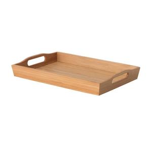 Bandeja de Servicio Moderna y Lujosa, Tallada, Rectangular Grande, de Madera de Nogal, para Servir Alimentos, Precio al por Mayor, Bandeja para Té, para Uso en la Cocina - Product Image 1