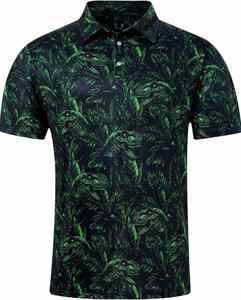 Camiseta de Polo de Golf Sublimada Personalizada, Camiseta de Polo Deportiva para Hombre, Ropa Deportiva que Absorbe la Humedad, Proveedor OEM - Product Image 1
