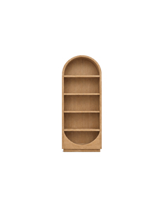 Librería Moderna de Madera con 4 Estantes, Diseño Minimalista que Ahorra Espacio, Mueble para Sala de Estar/Hogar - Product Image 1