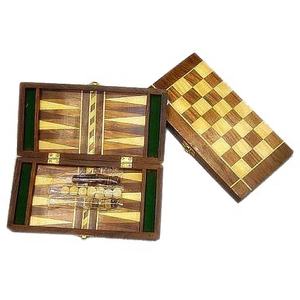 Nuevo diseño 2025 caja de juegos de ajedrez de madera maciza artículo de artesanía india artículo de alta calidad al por mayor artículo de regalo decorativo para el hogar personalizado - Product Image 5