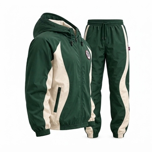 Conjunto Deportivo para Hombre, Chaqueta y Pantalones Cortavientos, Tejido de Poliéster Resistente al Viento, Secado Rápido, Ligero y Cómodo - Product Image 4