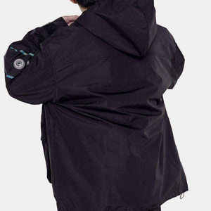 เสื้อแจ็คเก็ตเทคแวร์ผู้ชายแบบกันน้ำ กันลม สไตล์สตรีทแวร์ ไซเบอร์พังก์ คาร์โก้ มีฮู้ด ฮิปฮอป เสื้อคลุมแนวอเมริกัน - Product Image 5