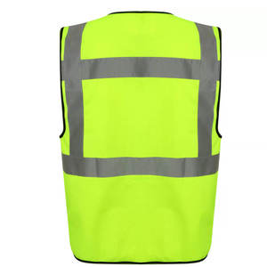Nouveau design de gilet de sécurité à manches courtes en coton et polyester, gilet de sécurité en gros fabriqué au Pakistan - Product Image 5