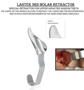 Rétracteur dentaire manuel en acier inoxydable de qualité supérieure pour troisième molaire, instruments chirurgicaux pour chirurgie maxillo-faciale, certifié CE SURGICAL - Product Image 4
