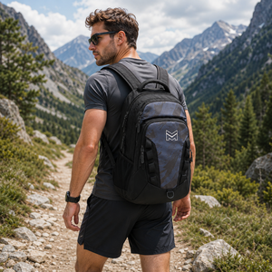 Sac à dos de sport décontracté de haute qualité, imperméable, avec panneau solaire GPS antivol, pour hommes, femmes, unisexe - Product Image 5