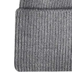 Bonnet d'hiver uni en cachemire, personnalisable avec logo, modèle tricoté gratuit, style décontracté unisexe, vente en gros - Product Image 2