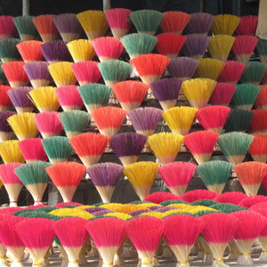 LONG LASTING <b>SCENTED</b> INCENSE <b>STICKS</b> BAMBOO CORE WHOLESALE FOR TEMPLE HOME USE - Product Image 3
