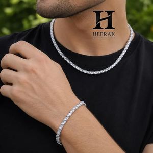 Cadena de tenis chapada en rodio con incrustaciones de diamantes talla triangular, joyería hip hop brillante, collar gargantilla con diamantes trillón, regalo, venta al por mayor de fábrica - Product Image 5