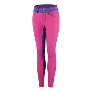 Pantalons d'équitation pour femmes, couleur personnalisée, avec grip en silicone, collants d'équitation, pantalons d'équitation Jodhpur et culottes d'équitation - Product Image 2
