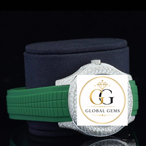 High Quality Wholesale Supply VVS Moissanite Fully Iced Watch Glamorous Diamond Wristwatch for Special Occasions for Sale - Product Image 4