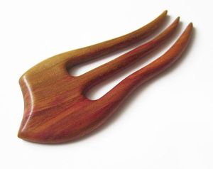 Handmade Wooden Hair Fork Hair <b>Pin</b> Vintage <b>Bun</b> Stick for Women Retro Wooden Hair Fork U Shape Hair Stick Elegant <b>Bun</b> Holder - Product Image 4