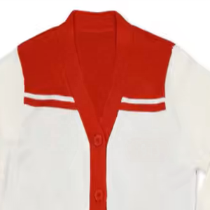 Suéter de punto de manga larga College University - Product Image 5