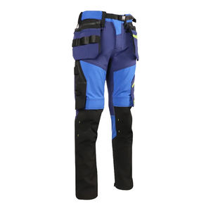Pantalon de travail haute visibilité RICSA INTERNATIONAL pour homme, bleu, polyester, protection contre les scies à chaîne, caractéristiques réfléchissantes, plusieurs poches, CE - Product Image 2