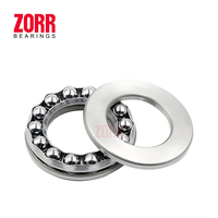 محامل كروية أخدودية محورية ZORR عالية الجودة 51100 51101 51102 51103 51104 51105 51106 51107