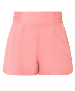 Shorts de yoga sans couture taille haute pour femmes, grande taille, personnalisés, avec compression et effet froncé, respirants, pour la course et le fitness - Product Image 1