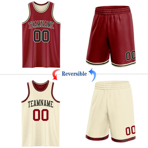 Uniforme de Baloncesto Sublimado Personalizado Reversible, Ropa Deportiva Profesional para Equipos - Product Image 2