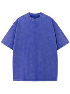 Camiseta de Hombre, Cuello Redondo, Manga Corta, Corte Regular, 100% Algodón, Antiarrugas, Secado Rápido, Transpirable, Informal, Tejido de Punto, 280g, Digital - Product Image 4